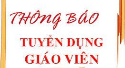 UBND huyện Phù Ninh, Phú Thọ tuyển dụng giáo viên, nhân viên năm 2021